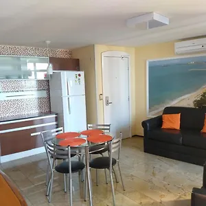 Flat Mar Brasil Tropical - De 2 Quartos Com E Vista Do Mar , Fortaleza (Ceara) Brasil